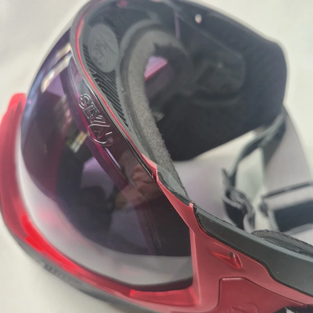 Sly Paintball Mask Profit Series Black Red with Black Lens READ